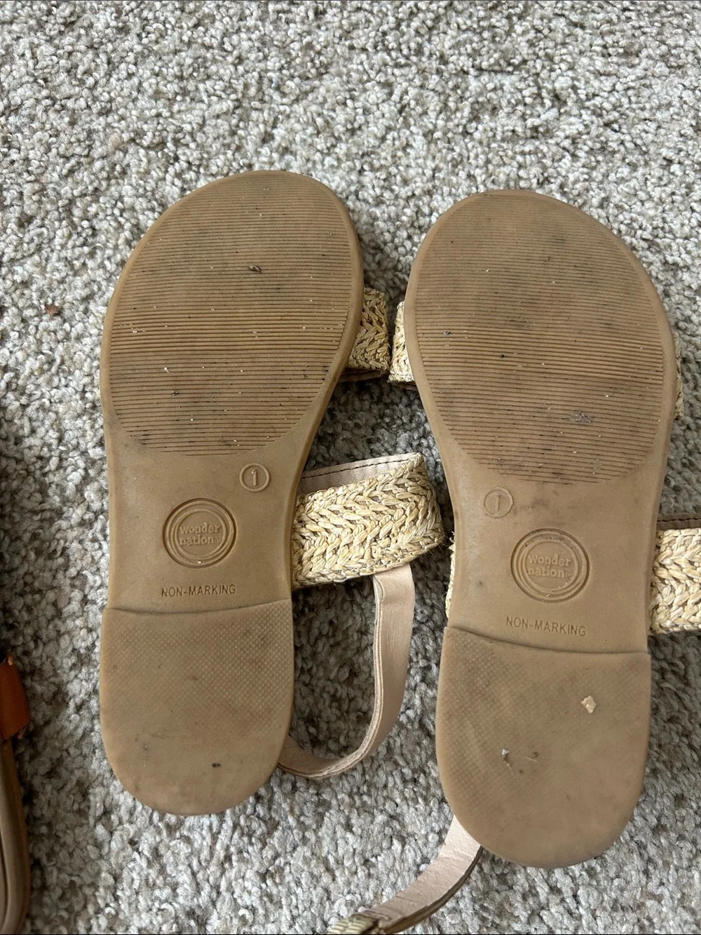 Girls Wonder Nation Sandals